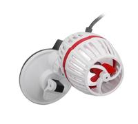 ZASCHMOY Aquarium Circulation Pump - Variable Frequency Silent Submersible Corrugated Pump - Suitable for Various Water Regulation in Aquariums and Compatible with a Wide Range of (White)