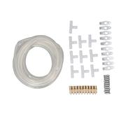 ZASCHMOY Automatic Water Nipple Drinker with Copper Construction & Transparent 0.3in Hose for Easy Installation | 16.4ft Bunny Watering System Kit