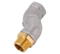 ZASCHMOY B Type Fuel Nozzle Connector, 3/4 Inch NPT 360 Degree Rotating Aluminum Alloy Refueling Hose Adapter, with Leakproof Performance, for Fuel Pumps Transfer Tanks and Hoses