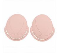 ZASCHMOY Baby Bath Brush 2 Pcs Soft Silicone Head Scrubber Brush Newborn Infant Scalp Massager Toddler Adult with Non Slip Hand Strap for Wet Dry Use Shower Skin Care (Pink)