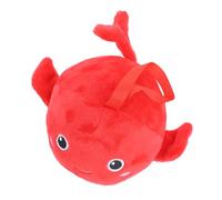 ZASCHMOY Baby Soft Plush Rattle Ball, Vibrant Color Sensory Toy with Gentle Bell Sound for Visual Tracking and Grasping, Encourages Early Educational Activities for Toddlers