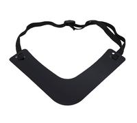 ZASCHMOY Beard Shaping Template Kit Adjustable Elastic Band Neckline Guide Tool for Men Styling Grooming Kit 3 Pcs PP Material 14x3.6cm (Black)