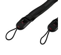 ZASCHMOY Black Adjustable Camera Shoulder Strap Sling with Arrow Storage Case Buckle for Digital Cameras - Nylon Lightweight Strap Belt for Easy Functionality & Comfort