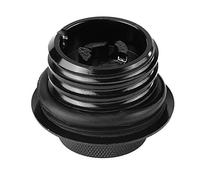 ZASCHMOY Black Motorcycle Reservoir Fuel Tank Gas Cap for Touring Models 1982-2010, Proof with O-Rings, Durable Billet Aluminum, Chrome Plated Finish