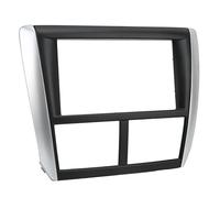 ZASCHMOY Car Dash Radio Fascia 2DIN Panel Frame for 2009-2013, ABS Stereo Bezel Trim & GPS Navigation Frame Replacement