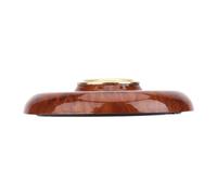 ZASCHMOY Cello Endpin Holder with Anti-Slip Mat Pad Functionality for Floor Protection - Durable Plastic and Metal Instrument Accessory in Elegant Brown (Brown)