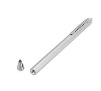 ZASCHMOY Cloth Head Stylus Pen for Tablets, 2018 & Smartphones - Durable, Scratch-Free Touch Screen Stylus - Compact & User-Friendly Design (Silver)