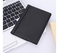 ZASCHMOY Compact Coin Album Collection Book with 10 Pages for 120 Coins - Portable Red Holder for Collecting and Displaying, Tokens, Medallions (Black)