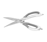 ZASCHMOY Detachable Kitchen Scissors Multifunctional Stainless Steel Seafood Food Scissors for Home Use - Versatile Cooking Tool for Meat, Vegetables, Fruits - Easy to and Built-in (Gray)