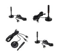 ZASCHMOY Digital TV Antenna 16.4ft Indoor HDTV Antenna - 4K & 1080P Signal Boosting, Lightweight & Compact Design with Magnetic Base, Perfect for Home & Travel