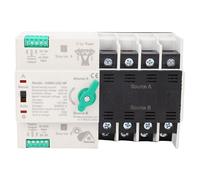 ZASCHMOY Double Power Automatic Transfer Switch 4P 400V 125A Quick Switching ATS for Seamless Power Supply