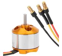 ZASCHMOY Efficient A2212 Outrunner Brushless Motor for RC Quadcopter - High Power, Lightweight Design, Long Service Life, 930KV Performance, Versatile for RC Models (1400KV)