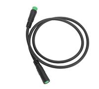 ZASCHMOY Electric Bike Display Extension Cable - Waterproof 5Pin Bicycle Computer Connection - Essential Replacement Accessory - Durable ABS & Rubber Build - 57cm Long for Easy Installation (Male to