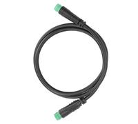 ZASCHMOY Electric Bike Display Extension Cable - Waterproof 5Pin Bicycle Computer Connection - Essential Replacement Accessory - Durable ABS & Rubber Build - 57cm Long for Easy Installation (Male