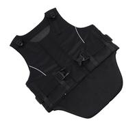 ZASCHMOY Equestrian VestSafety EVA Shock Absorbing Foam Padded Horse Riding Protective Vest for Height 1.8m/5.9ft, Unisex Design (XS)