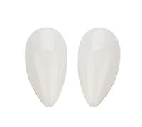 ZASCHMOY Fangs Resin Fake Teeth for Halloween Cosplay | Safe Non- Props | Customizable Fit for Adults & Kids | Perfect Costume Accessory for Vampires, Werewolves, and Zombies (15mm)