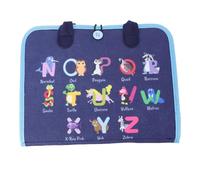 ZASCHMOY Felt Activity Book - Educational Sensory Board for Kids | Engaging Learning Toy for Toddler | Develop Fine Motor Skills and Imagination | Portable Preschool Learning Tool with