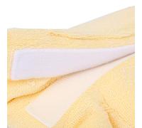 ZASCHMOY Fingers Separation Tool Anti Bedsore Elder Patients Finger Caring Pad Yellow Blue Pink Breathable Comfortable Washable for Stroke Hemiplegia Cotton High Elastic (Yellow)