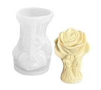 ZASCHMOY Flower Shaped Silicone Mold Floral Craft Mold for Candles Soaps Resin Art with Intricate Petal Patterns DIY Decor for Baking Chocolates Freezing Ice Cubes