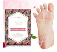 ZASCHMOY Foot Peel 3 Pack Exfoliating Foot Care Treatment Soft Smooth Touch Dead Skin Callus Remover Spa For Men Women Feet Care Rose Lavender Aloe Mixed Flavor
