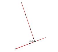 ZASCHMOY Golf Swing Trainer, Adjustable Angle Training Tool with Red Fiberglass Direction Rod for Swing Plane Correction and Muscle Memory Development (Red)
