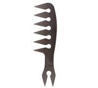 ZASCHMOY Hairdressing Comb, Portable Oil Hair Styling Tool with Simulated Five Finger Design, Smooth Wide Teeth for Men Women Salon (4)