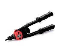 ZASCHMOY Hand Riveter, Compact Structure with Ergonomic Handle for M3 to M10 Rivets, Includes 6 Spears and 60 Nuts with Manual Rotation Back Device