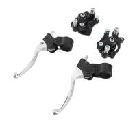 ZASCHMOY Handle Grips Kill On/Off Switch Throttle Brake Levers Kit for Mini Motorcycle Dirt Bike
