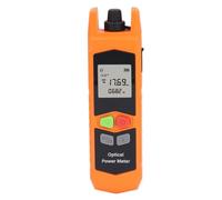 ZASCHMOY High Accuracy Optical Fiber Power Meter with LED Light | Portable Fiber Optic Cable Tester for FC SC ST Universal Interface | 7 Wavelength Support ±0.2dB Measurement