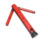 ZASCHMOY High Brightness LED Road Safety Flare with Turn | Magnetic Red Traffic Signal Safety Wand | USB Rechargeable & Daily LED Light for Emergency Use
