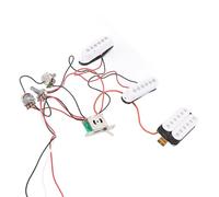 ZASCHMOY High Sensitivity SSH Pickup Set with Adjustable Tone and Volume Circuits for Electric Guitar - Single Coil and Humbucker Pickups Compatibility