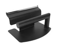 ZASCHMOY Highlighting Foil Dispenser Aluminum Foil Dispenser Roll Stainless Steel Salon Tool with Integrated Cutting Tool for Hair Salons Hair Coloring Kitchen Baking (Black)