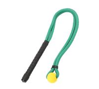ZASCHMOY Improve Your Swing Skill with Club Swing Training Aid - Nylon Rubber Rope for Correcting Posture - Comfortable Grip Black Trainer (Green)