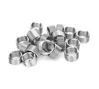 ZASCHMOY Industrial-grade M12 X 1.5 Threaded Repair Sleeve with Stainless Steel Wire Thread Insert, Enhancing Repair Capabilities and Suitable for Various Fields Such As Automotive and (1D)