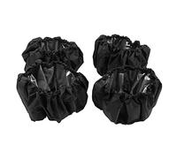 ZASCHMOY Infant Stroller Wheel Cover Oxford Fabric Pram Wheels Cover - & Stain Resistant, Convenient Fit for Large & Small Wheels, 4-Pack (Large Size (Single Pack))