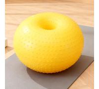 ZASCHMOY Inflatable Yoga Ball Chair with Massage Points Flexible Seating for Classroom Core Training Gym Office Quick Inflation Pump Balance Kids Teens Adults PVC 21.65 Inches