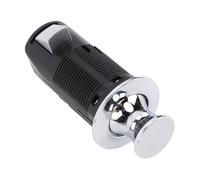 ZASCHMOY Keyless Cabinet Push Button Lock - Stylish & Modern Latch Knob for RV, Yacht, Motorhome, Campervan & Caravan - Black Drawer & Cupboard Accessory (Chrome)