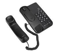 ZASCHMOY KX T3026CID English Telephone | Durable ABS Material & Versatile Mounting Options | Perfect for Home, Office & Hotels | Energy-Saving Landline Phone (Black)