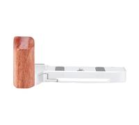 ZASCHMOY L Shape Hand Grip for A7CII A7CR Camera with Arrow Storage Case Plate | Durable Wooden Grip L Bracket | Compact and Lightweight Design for Outdoor Photography (Silver)