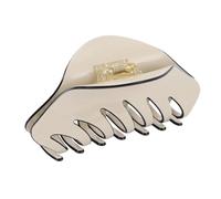 ZASCHMOY Large Claw Hair Strong Grip Reinforced Spring Elegant Styling Tool For Women Professional Everyday Use White 4.7 Inch (White Large Size)