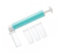 ZASCHMOY Leap Star Joy Manual Cake Sprayer Coloring Tool, Portable Sprayer for Cake and Dessert Decoration, 24.5 * 12cm, Pink (Blue)