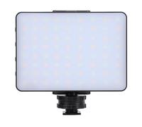 ZASCHMOY LED Video Light with 72 LED Chips, Adjustable Color Temperature 3000 to 9900K, Rechargeable On Camera Lighting, Perfect for Photography, Live Streaming and More