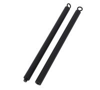 ZASCHMOY Lightweight Detachable Pull Down Bar Attachment | 2 Section Double Hook Straight Bar for Gym Cable Machine | Aluminum Alloy Fitness Accessory