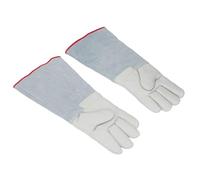 ZASCHMOY Low-temperature Resistant Gloves, Made of Artificial Leather, and Protective, 45cm, Ideal Work Gloves for Liquid Nitrogen Transport and Extremely Cold environments.
