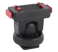 ZASCHMOY Magnetic Storage Case Mount - Nylon 75° Adjustable Shockproof Base with Cold Shoe for Sports Camera - Lightweight, Secure, and Versatile