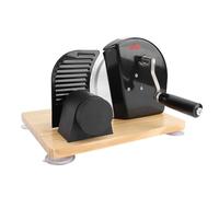 ZASCHMOY Manual Bread Cutter - Stainless Steel Adjustable Thickness - Hand Crank Loaf Cutter for Homemade Bread - Kitchen Bakery Essential