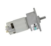 ZASCHMOY Micro DC Metal Gear Motor, Adjustable Speed CW/CCW, High Torque, Metal Gear Design, 12V/24V Options, Ideal for Automation Projects (#12)