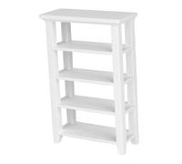 ZASCHMOY Miniature Furniture Model 1:12 Doll House 4 Layers Display Rack - Eco-Friendly, Non- Accessories for Living Room, Bedroom, Study, and Dining Room Decor