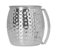 ZASCHMOY Moscow Mule Mug 500ml Large Capacity Cocktail Mug 304 Stainless Steel, Elegant Silver Finish for Bars, Hotels, and Restaurants (Silver)