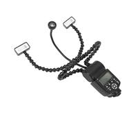 ZASCHMOY Multi-Functional K-808 Camera Macro Flash Light for Photography with 3 Adjustable Heads and Fast Recycle Time, Compatible with DSLR Cameras